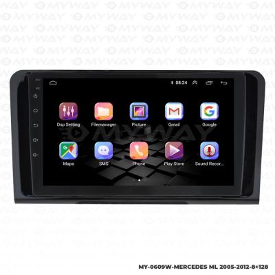 MERCEDES ML ANDROİD MULTİMEDYA 4GB RAM CARPLAY NAVİGASYON EKRAN - MYWAY