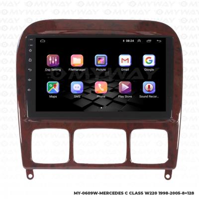 MERCEDES S CLASS W220 ANDROİD MULTİMEDYA 4GB RAM CARPLAY NAVİGASYON EKRAN - MYWAY