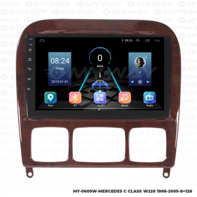 MERCEDES S CLASS W220 ANDROİD MULTİMEDYA CARPLAY NAVİGASYON EKRAN - 8GB RAM+128GB HDD - MYWAY