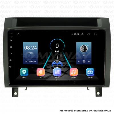 MERCEDES UNİVERSAL ANDROİD MULTİMEDYA CARPLAY NAVİGASYON EKRAN - 8GB RAM+128GB HDD - MYWAY