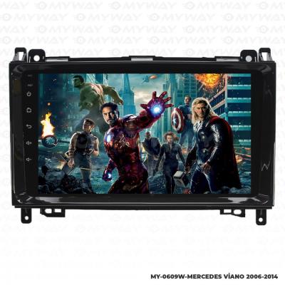 MERCEDES VİANO ANDROİD 12 KABLOSUZ CARPLAY NAVİGASYON MULTİMEDYA EKRAN TEYP - MYWAY MY-0609W