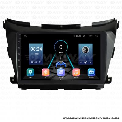 NİSSAN MURANO ANDROİD MULTİMEDYA CARPLAY NAVİGASYON EKRAN - 8GB RAM+128GB HDD - MYWAY
