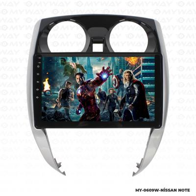 NİSSAN NOTE ANDROİD 12 MULTİMEDYA KABLOSUZ CARPLAY NAVİGASYON EKRAN TEYP - MYWAY MY-0609W