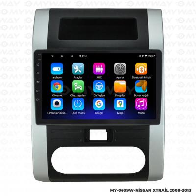 NİSSAN X-TRAİL ANDROİD 12 MULTİMEDYA KABLOSUZ CARPLAY NAVİGASYON EKRAN TEYP - MYWAY MY-0609W