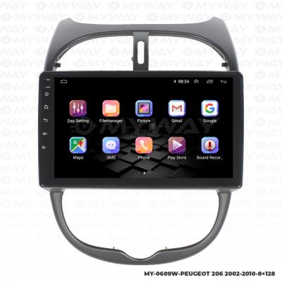 PEUGEOT 206 ANDROİD MULTİMEDYA 4GB RAM CARPLAY NAVİGASYON EKRAN - MYWAY