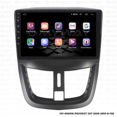 PEUGEOT 207 ANDROİD MULTİMEDYA 4GB RAM CARPLAY NAVİGASYON EKRAN - MYWAY