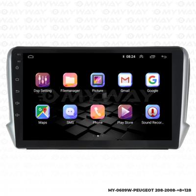 PEUGEOT 208-2008 ANDROİD MULTİMEDYA 4GB RAM CARPLAY NAVİGASYON EKRAN - MYWAY