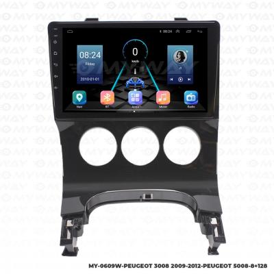 PEUGEOT 3008-5008 ANDROİD MULTİMEDYA CARPLAY NAVİGASYON EKRAN - 8GB RAM+128GB HDD - MYWAY