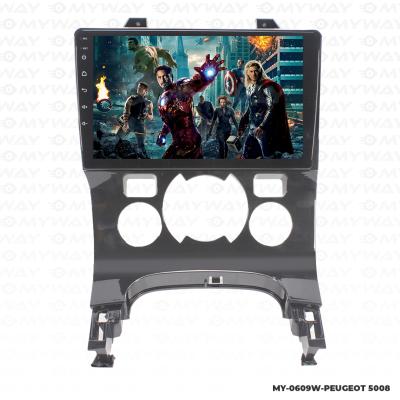 PEUGEOT 3008-5008-ANDROİD MULTİMEDYA 4GB RAM CARPLAY NAVİGASYON EKRAN - MYWAY