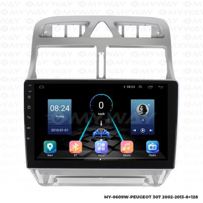 PEUGEOT 307 ANDROİD MULTİMEDYA CARPLAY NAVİGASYON EKRAN - 8GB RAM+128GB HDD - MYWAY