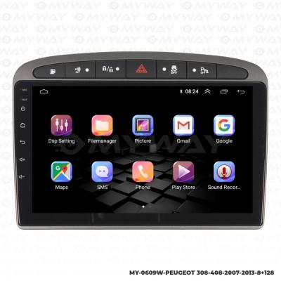 PEUGEOT 308-408 ANDROİD MULTİMEDYA 4GB RAM CARPLAY NAVİGASYON EKRAN - MYWAY