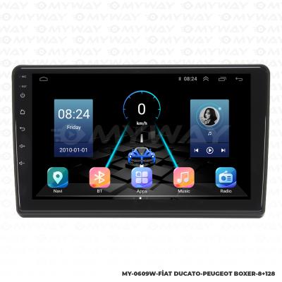 PEUGEOT BOXER ANDROİD MULTİMEDYA 4GB RAM CARPLAY NAVİGASYON EKRAN - MYWAY