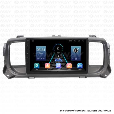 PEUGEOT EXPERT ANDROİD MULTİMEDYA 4GB RAM CARPLAY NAVİGASYON EKRAN - MYWAY