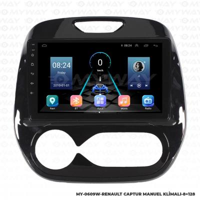 RENAULT CAPTUR ANDROİD MULTİMEDYA CARPLAY NAVİGASYON EKRAN - 8GB RAM+128GB HDD - MYWAY