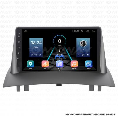 RENAULT MEGANE 2 ANDROİD MULTİMEDYA CARPLAY NAVİGASYON EKRAN - 8GB RAM+128GB HDD - MYWAY