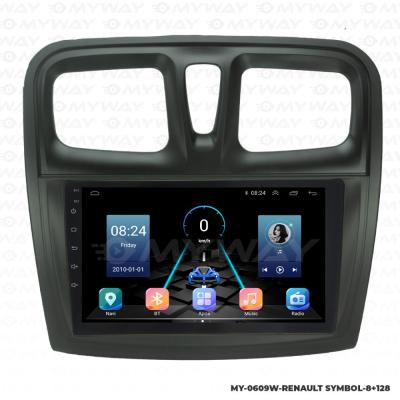 RENAULT SYMBOL ANDROİD MULTİMEDYA 4GB RAM CARPLAY NAVİGASYON EKRAN - MYWAY