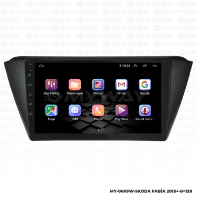 SKODA FABİA ANDROİD MULTİMEDYA 4GB RAM CARPLAY NAVİGASYON EKRAN - MYWAY