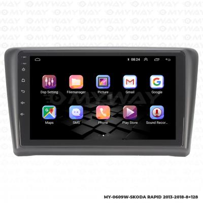 SKODA RAPİD - SEAT TOLEDO ANDROİD MULTİMEDYA 4GB RAM CARPLAY NAVİGASYON EKRAN - MYWAY