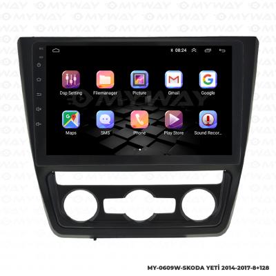 SKODA YETİ ANDROİD MULTİMEDYA 4GB RAM CARPLAY NAVİGASYON EKRAN - MYWAY