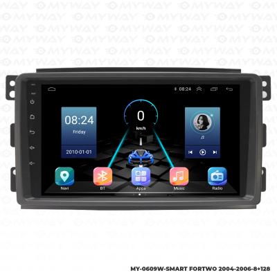 SMART FORTWO ANDROİD MULTİMEDYA CARPLAY NAVİGASYON EKRAN - 8GB RAM+128GB HDD - MYWAY