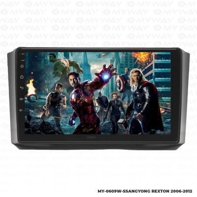 SSANGYONG REXTON ANDROİD 12 MULTİMEDYA KABLOSUZ CARPLAY NAVİGASYON EKRAN TEYP - MYWAY MY-0609W