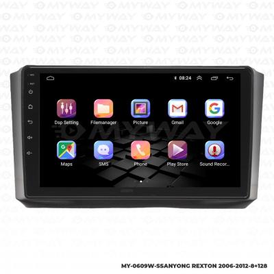 SSANGYONG REXTON ANDROİD MULTİMEDYA 4GB RAM CARPLAY NAVİGASYON EKRAN - MYWAY