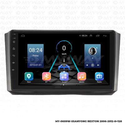 SSANGYONG REXTON ANDROİD MULTİMEDYA CARPLAY NAVİGASYON EKRAN - 8GB RAM+128GB HDD - MYWAY