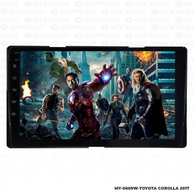 TOYOTA COROLLA 2017-2018 ANDROİD 12 MULTİMEDYA KABLOSUZ CARPLAY NAVİGASYON EKRAN TEYP - MYWAY MY-0609W