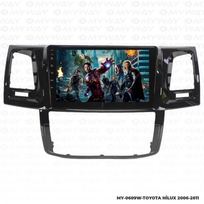 TOYOTA HİLUX ANDROİD 12 MULTİMEDYA KABLOSUZ CARPLAY NAVİGASYON EKRAN TEYP - MYWAY MY-0609W