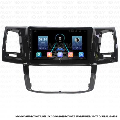TOYOTA HİLUX ANDROİD MULTİMEDYA CARPLAY NAVİGASYON EKRAN - 8GB RAM+128GB HDD - MYWAY