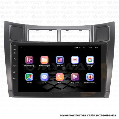 TOYOTA YARİS ANDROİD MULTİMEDYA 4GB RAM CARPLAY NAVİGASYON EKRAN - MYWAY