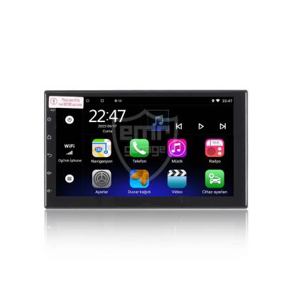 VW BORA CARPLAY ANDROİD 12 MULTİMEDYA UNİVERSAL DOUBLE EKRAN OTO TEYP