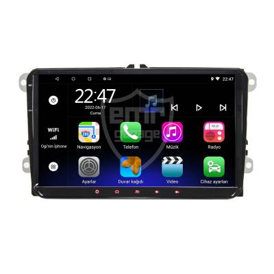 VW CADDY ANDROİD 13 CARPLAY ÖZELLİKLİ NAVİGASYON MULTİMEDYA EKRAN 4GB RAM + 64GB HDD