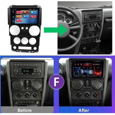 Jeep Wrangler Android Multimedya Sistemi 4-64 Cadence (2007-2010)+360 KAMERA